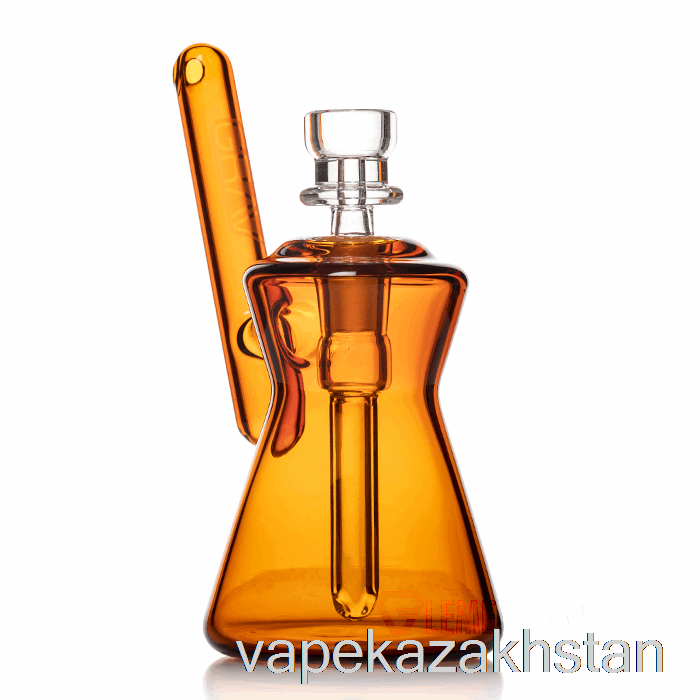 Vape Smoke GRAV Hourglass Pocket Bubbler Amber